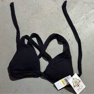 Bec + Bridge Elegant Black Bikini Top